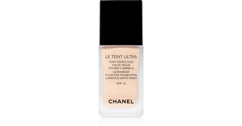 fond de teint matifiant chanel|chanel matifiante longwear.